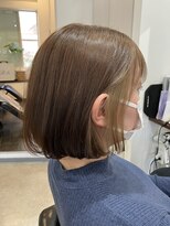 ヘアサロン ソル(SOL) イヤリングカラーボブ