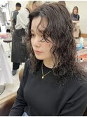 くるくるパーマ　スパイラルパーマ