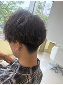 men's ハイライトパーマ