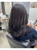 似合わせカットダークパープル