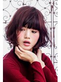 大人小顔ボブ