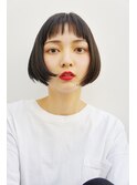 切りっぱなしネオボブはシュールストレートに