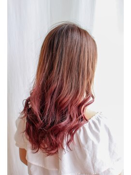 エイト 溝の口店(EIGHT) 【EIGHT溝の口】デザインカラー_切りっぱなしボブ