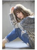 LuTa☆吉祥寺アッシュベージュ×ニュアンスカール