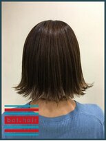バトヘアー 渋谷本店(bat hair)&nbsp;【bathair渋谷/松田】 外ハネボブ_ミニマムボブジグザグバング
