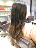 ハイライト/モテ髪カタログ/小顔/大人可愛い/ひし形/西宮
