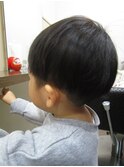 【見附　今町】キッズカット　刈り上げマッシュ