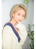 ハイトーンショートボブ