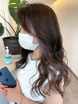 フェーディン(fa/din) イヤリングカラー/ラベンダーベージュ