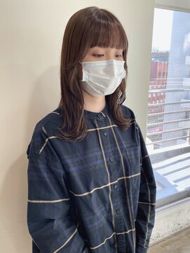 グリーン 渋谷(green) 【MIO】カーキベージュ×くびれヘア×ワイドバング