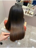 大人かわいい20代30代40代小顔ショコラベージュ1Zina船橋