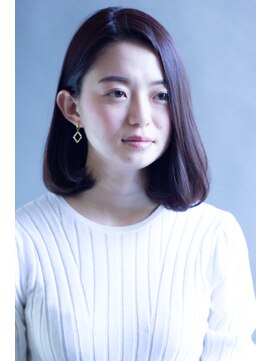 美容室 ロハン ロングボブ