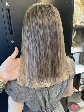 オリノ(olino) 【olino】20代30代40代☆ホワイトバレイヤージュ