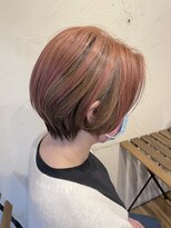 ニコ カシェート 狭山市東口店(nico-cachette)&nbsp;ショートボブ×アンブレラカラー