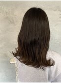ダークベージュロング