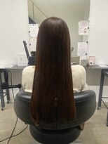イレス 札幌円山店(IRESU) ドレスヘア/ショコラアッシュ/縮毛矯正・ストレート