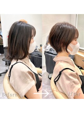 ロンドプロフィール 浦和(Lond profil) Lond.海気　大人丸みショート