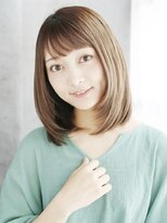 ウル 吉祥寺(ulu)&nbsp;顔まわりレイヤーのナチュラルスタイル