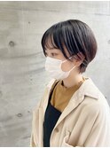 小顔補正立体カット×ナチュラル丸みボブ 10代20代30代40代50代
