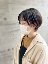 アッシュタカサキ(ash takasaki)&nbsp;小顔補正立体カット×ナチュラル丸みボブ 10代20代30代40代50代