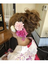 リピュア(Re:PURe)&nbsp;**浴衣編み込みルーズアップ**