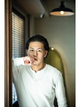 バーバーショップ ダリー(BARBERSHOP DALIE) パーマ束間バーバーアップバングローフェードオールバック