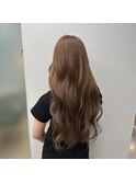 #プルエクステ#ロング#ナチュラルカラー