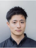 似合わせカットイメチェンアッシュブラックアップバングショート