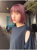 salon sea サロンスタイル ピンクブラウン 大野