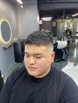 グリーディーフォックス 三軒茶屋(GreedyFOX)&nbsp;波巻き/マッシュパーマ/ウルフ/ハイライト<理容室>三軒茶屋