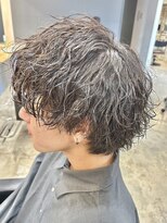 ニアウ 伊勢崎連取店(Niau)&nbsp;メンズマッシュパーマツイストスパイラルパーマ波巻きパーマ