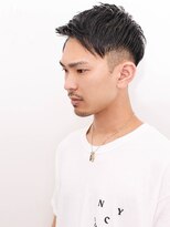 ルックグッドストア(LOOK GOOD STORE)&nbsp;アッシュブラックマッシュパーマウルフ波巻きカルマパーマ373