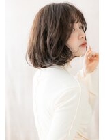 カバーヘアアンドスパ ブリス 浦和(COVER HAIR&SPA bliss)&nbsp;グレージュアッシュくせ毛風大人ボブパーマZ浦和20代30代40代