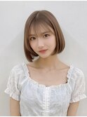 大人可愛い小顔ボブ×ナチュラルボブ×ミニボブ20代30代