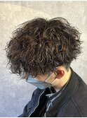 波巻きスパイラルパーマ メンズパーマツイストスパイラルパーマ