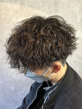 ヘアーアトリエルキナ(hair atelier LUCINA) 波巻きスパイラルパーマ メンズパーマツイストスパイラルパーマ