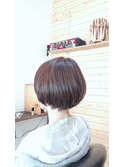 小顔効果抜群♪マッシュボブ