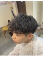 エイブル メンズ★波巻きスパイラルパーマ