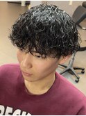 波巻きパーマ/波巻きスパイラル/メンズパーマ/メンズサロン