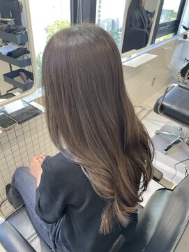 ヌーヴェル(nouvelle) シフォングレージュ×ロング