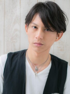 グルーミングサロン バーバー キャッスル 北浦和西口(Grooming salon Barber Castle) 七三分けフェザーマッシュ韓国ヘアX北浦和