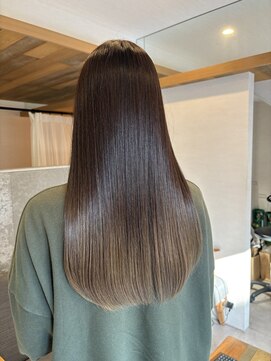 ブルーム ヘア デザイン ドゥーエ(bloom hair design due) グラデーショングレージュ