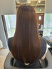 【気になるうねり・クセを艶髪に。】髪質改善ストレート￥31000
