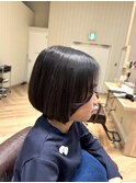 キッズカット×ミニボブ×プツンボブ×ばっさり×手ぐしで似合う