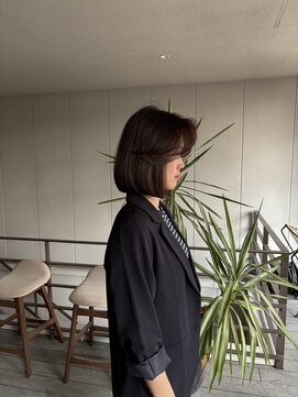 リバレッジ 広尾(Leverage) 海外ボブフェイスレイヤー:Kazuma Osumi