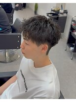 ブライト(BRIGHT)&nbsp;ショートスパイキーパーマ