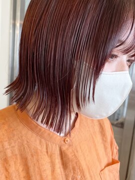 イマ 名駅店(ima) ピレンジカラーとボブウルフ