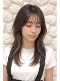 【Moana Lua】#レイヤーカット#小顔レイヤー#顔周りレイヤー