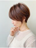 ナチュラル丸みショート[20代/30代/40代/50代]