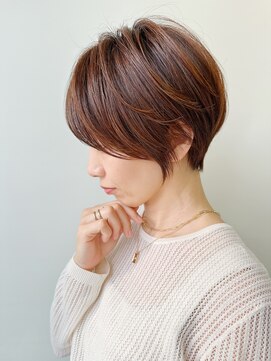 ビグディーサロン(BIGOUDI SALON) ナチュラル丸みショート[20代/30代/40代/50代]